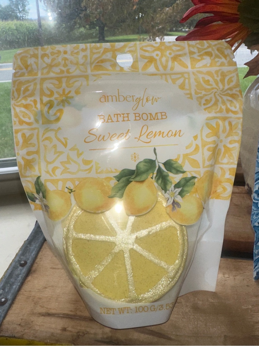 Amber Glow shaped bath bombs ~ Lemon, Orange Flower - Picture 2 of 11